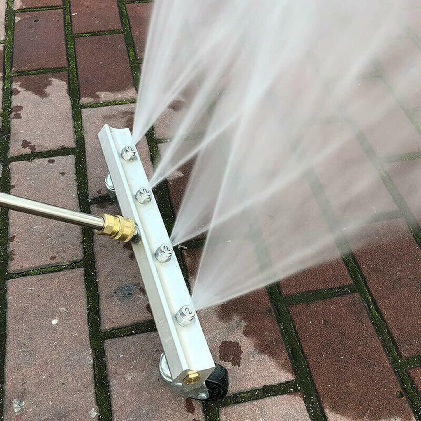 13" Pressure Washer Undercarriage Cleaner - 4000 PSI Extension Wand, Surface Cleaner for Power Pressure Washer Attachment